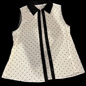 Classic Sheer Blouse by Cato